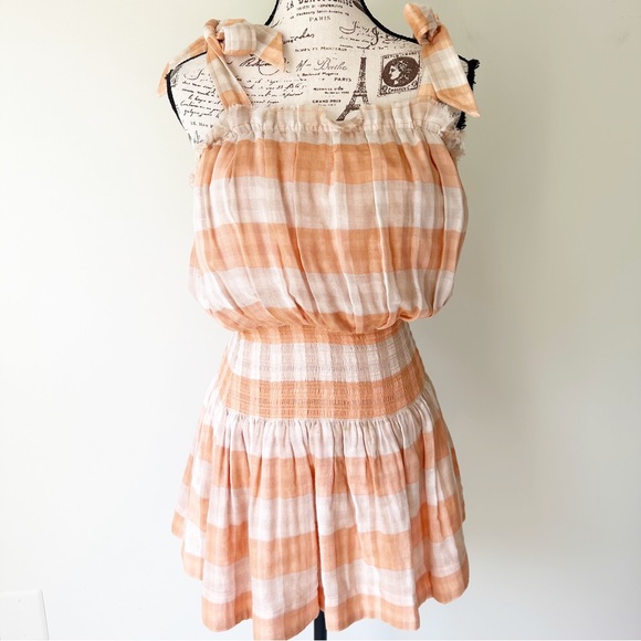 Like New Ramy Brook Natasha Plaid Print Mini Dress S - Picture 4 of 10